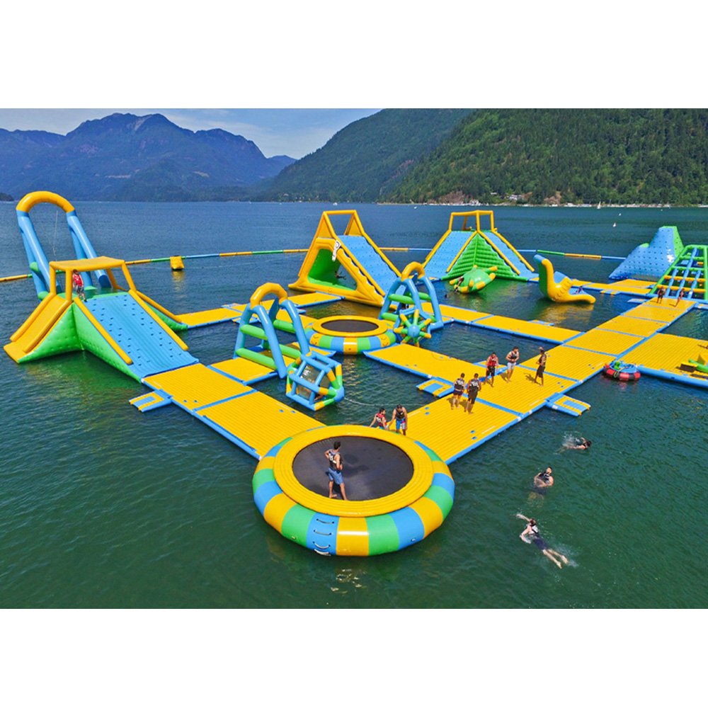 floating big inflatable water slide pvc manufacturer for kids-Bouncia-img-1