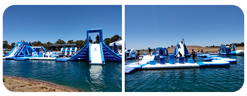 Bouncia Single Element Slide Tower Inflatable Lake Toys Water Park  Equipment for Sale - China Inflatable Aquapark and Outdoor Inflatable Water  Park price