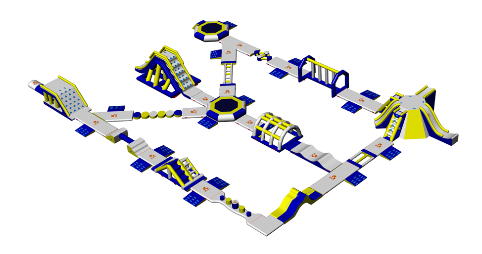 Bouncia -Inflatable Water Park Equipment For Wake Park-bouncia Inflatables