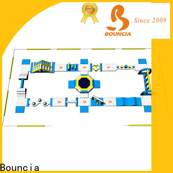 Bouncia commerciall water slide from house to pool company for kids