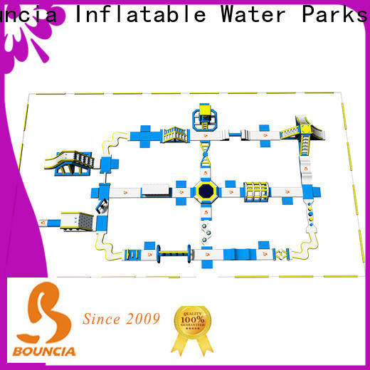 Bouncia commerciall buy giant inflatable water slide wholesale for lake