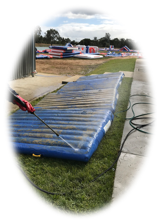 news-How To Clean Inflatable Water Park-Bouncia -img