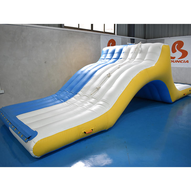 Commercial Floating Water Game Inflatable Rope slide