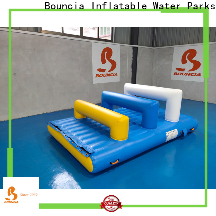 Top floating water inflatables beam from China for kids Bouncia