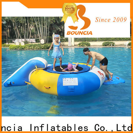 Bouncia mini games inflatable water park equipment manufacturers for pool