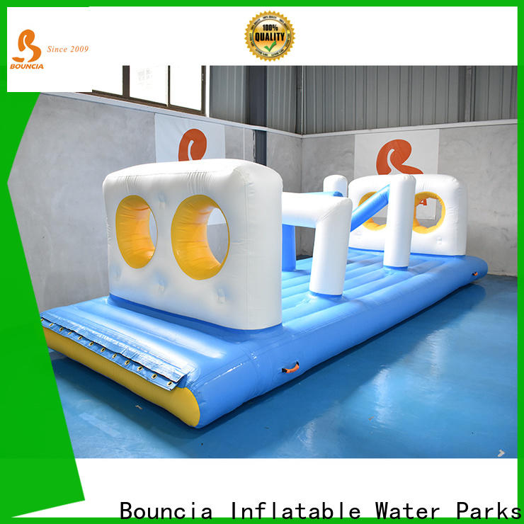 Bouncia awesome commercial inflatable water slides manufacturers for pool