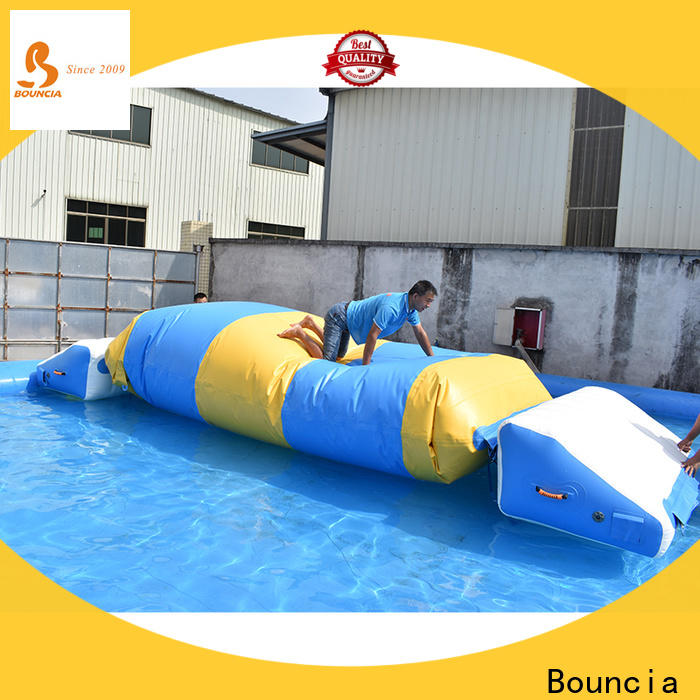 Bouncia ramp best inflatable water slide factory for outdoors