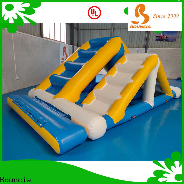 certificated big inflatable water slides trampoline manufacturers for kids