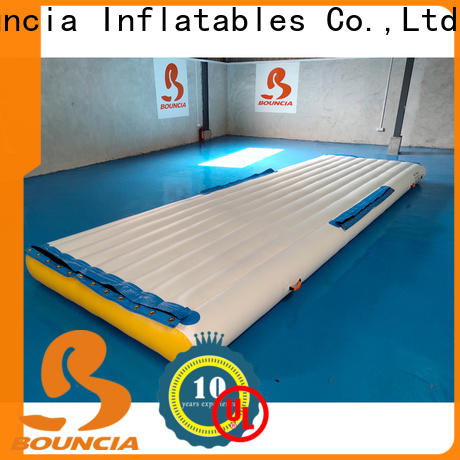 Bouncia durable inflatable floating slide for lake Suppliers for adults
