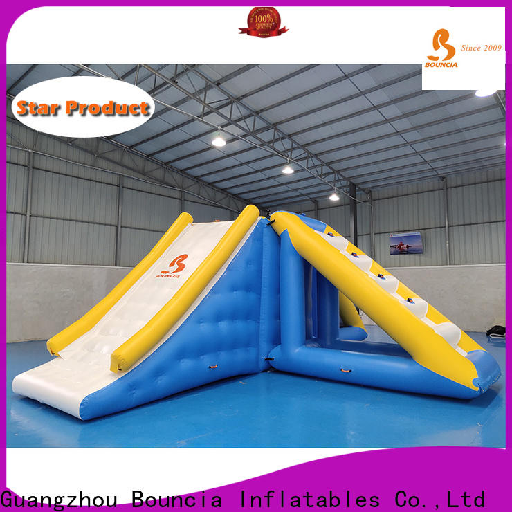 certificated outdoor water inflatables slide factory for outdoors
