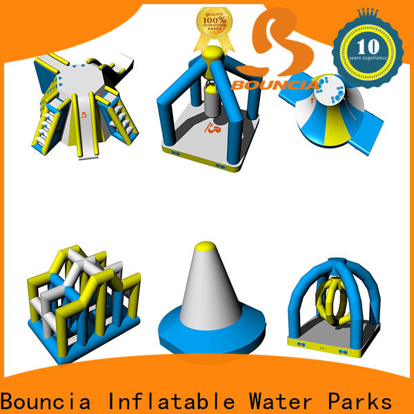 Bouncia 100 people inflatable splash park for adults