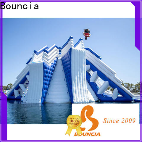 floating kids inflatable water slide jump customized for pool