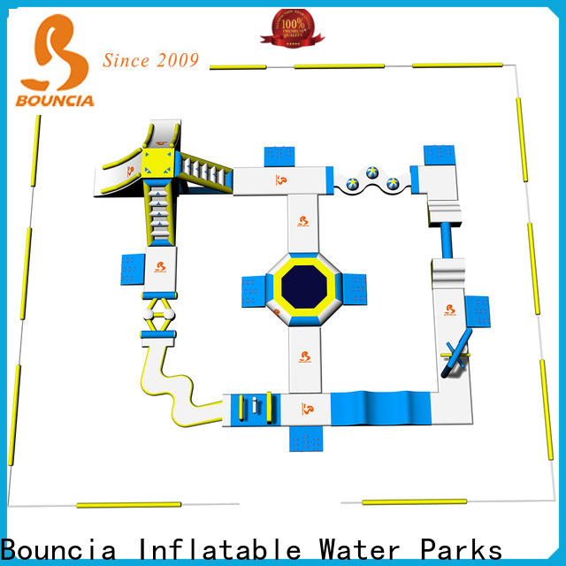 Bouncia Top kids pool water slide wholesale for outdoors