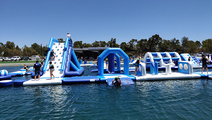 Bouncia Inflatable Water Park Projects