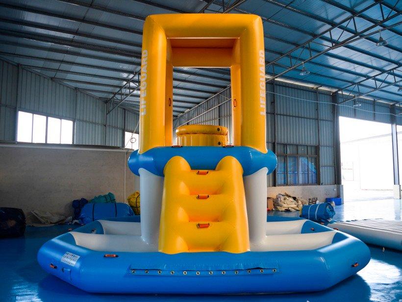 Custom course durable inflatable water games