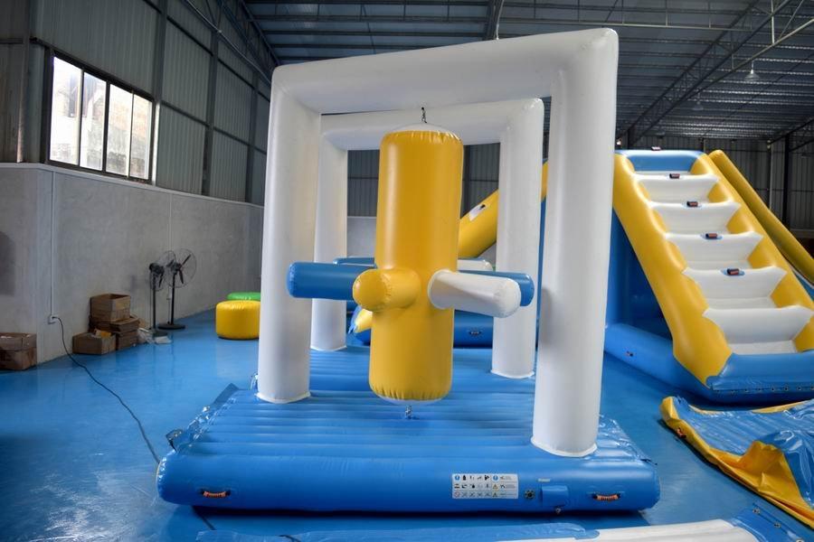 Hot blow up water park wave Bouncia Brand