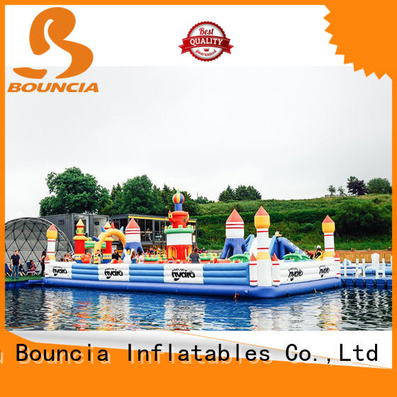 stable inflatable floating water park from China for toddler