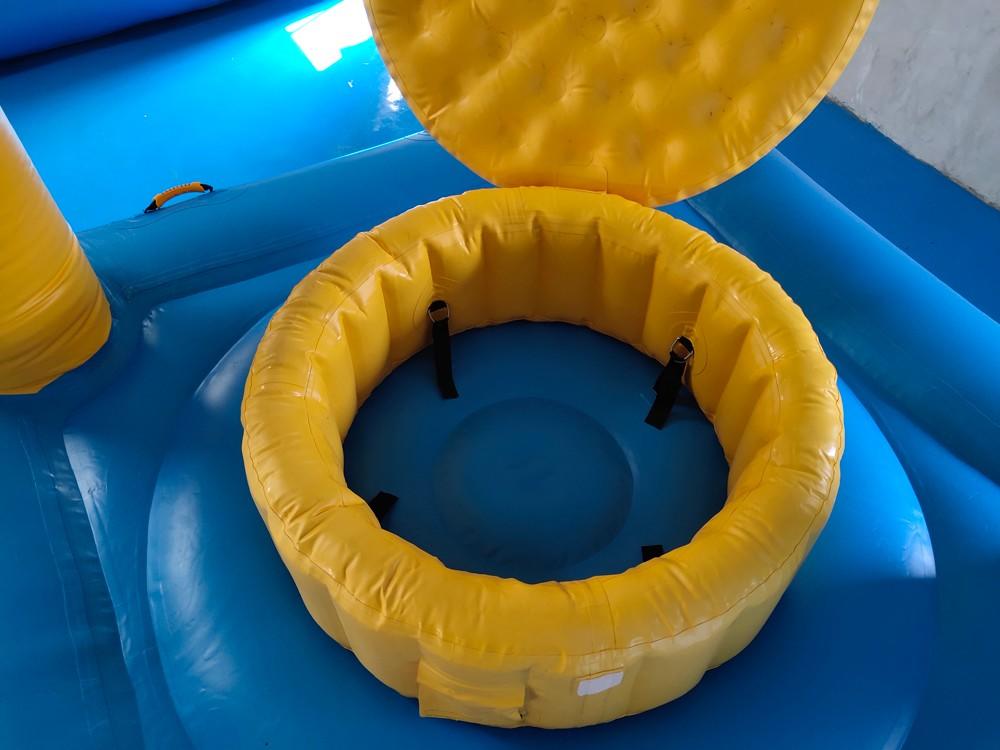 Bouncia floating inflatable water slide for sale manufacturer for kids-3