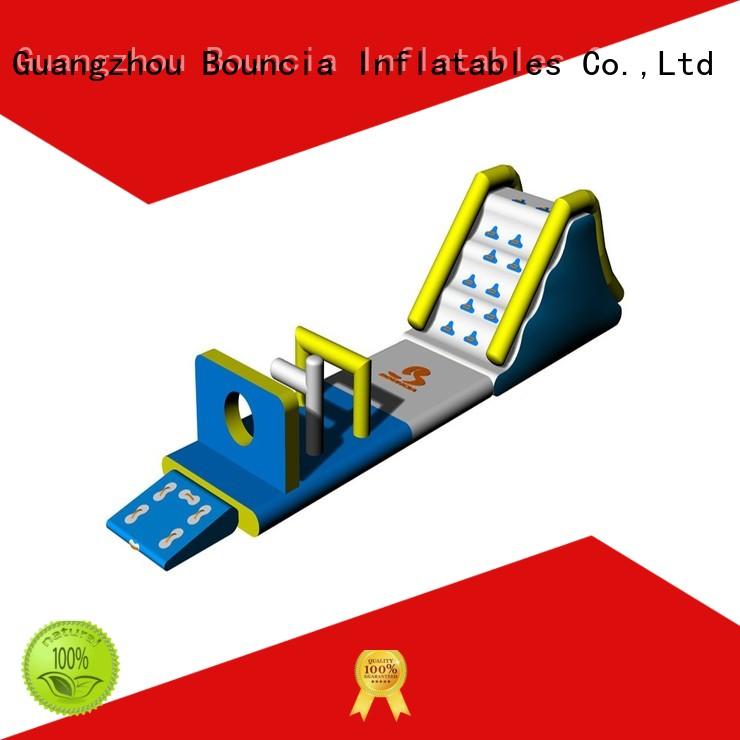 obstacle inflatable amusement park sport games for lake Bouncia