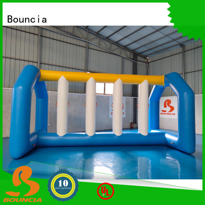 Bouncia certificated floating water sports for business for pool