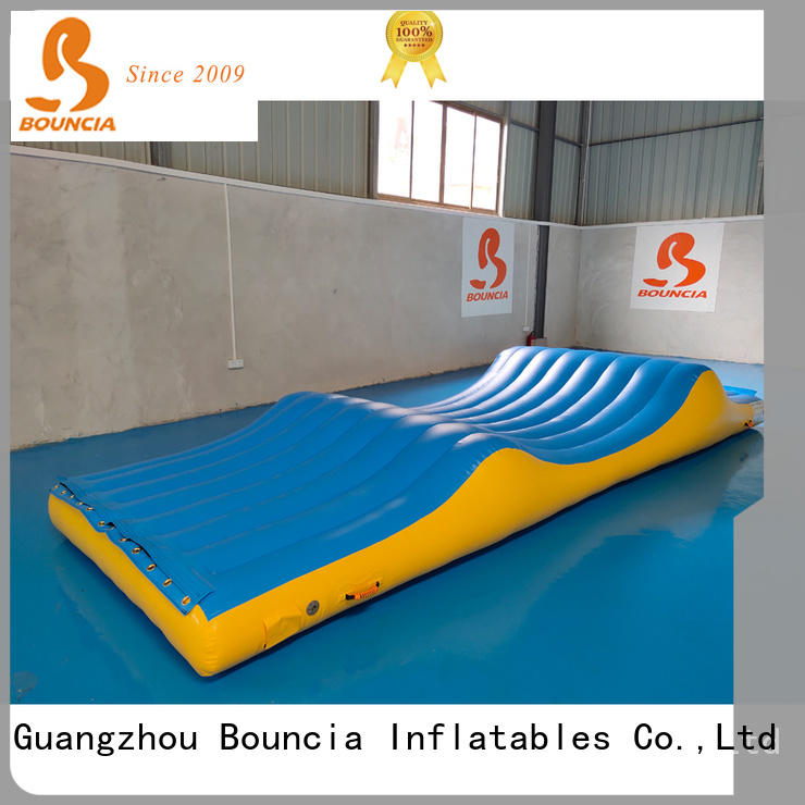 Bouncia High-quality water inflatables for lakes customized for pool