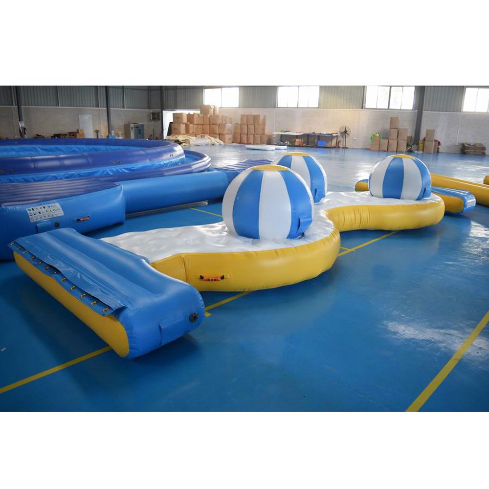 Bouncia  Bouncia Inflatable Water Park Games For Open Water Medium Inflatable Aqua Park image1