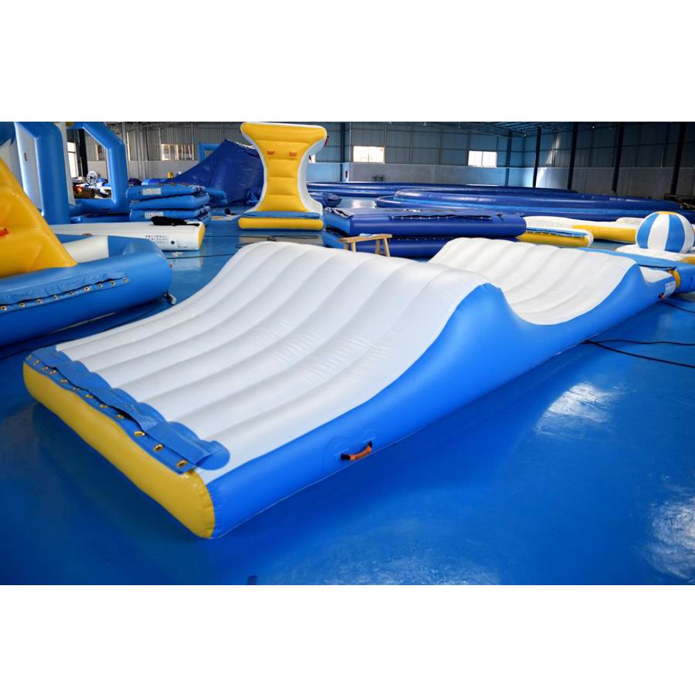 Bouncia  Custom Made Inflatables Water Park For Pool Party Mini Inflatable Water Park image2