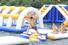 Bouncia certificated giant inflatable floating water park tuv for outdoors
