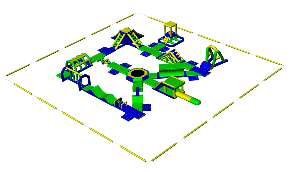 Bouncia -High Quality Greece Outdoor Inflatable Floating Water Park Games Waterpark