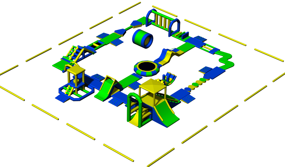 Bouncia -Awesome Inflatable Water Park Games In Hungary-bouncia Inflatables