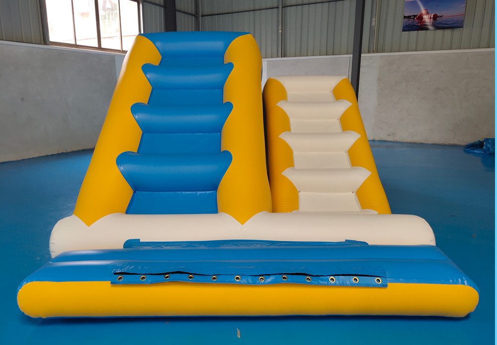 Bouncia slide inflatable splash park customized for pool-1