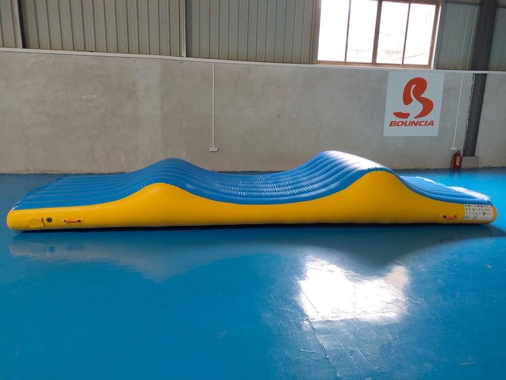 platform tarpaulin inflatable water games Bouncia Brand