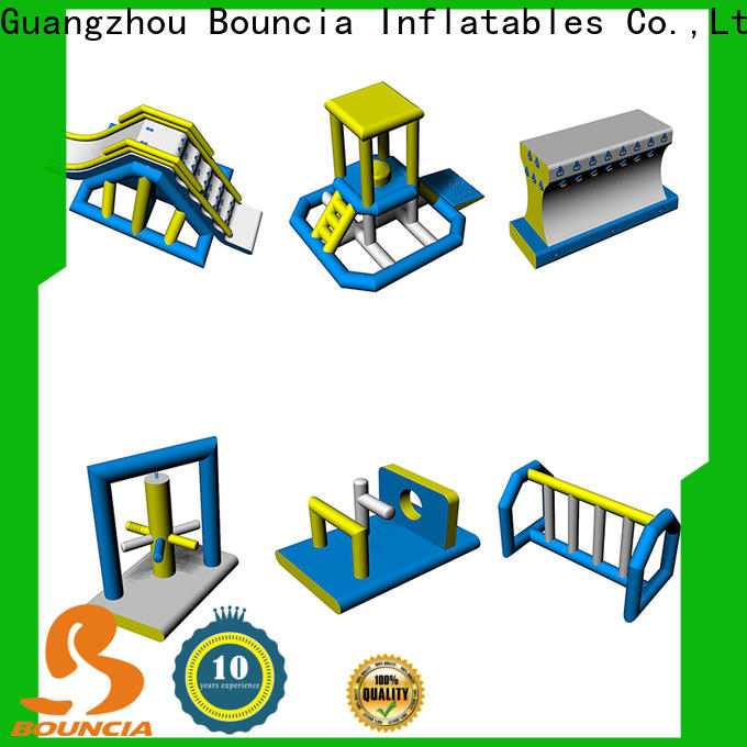 Bouncia splash inflatable water activities Supply for lake