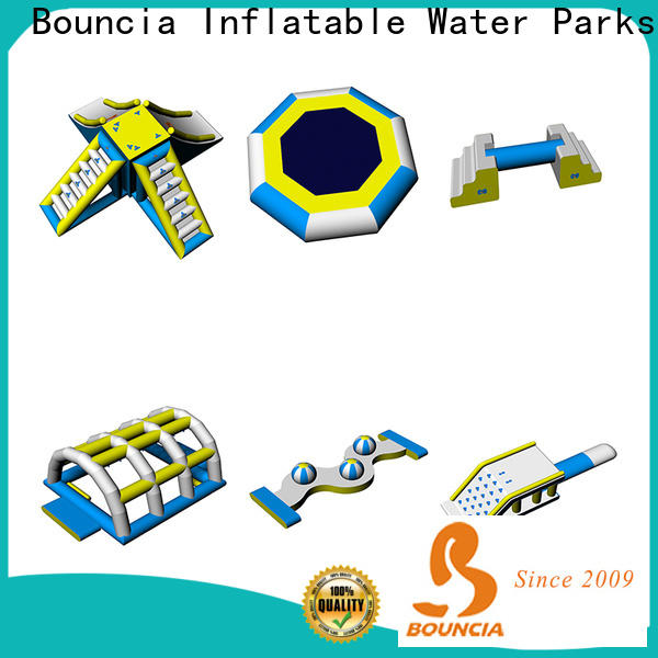 Bouncia splash inflatable water park factory for outdoors