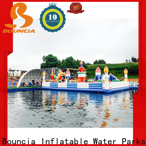 Bouncia trampoline water park manufacturers for children