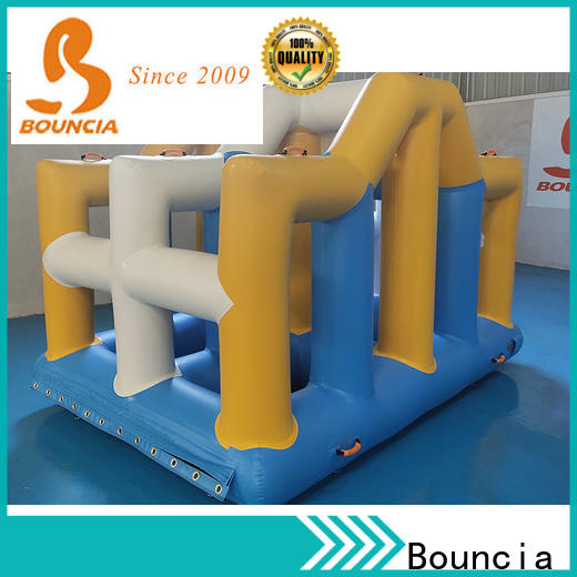 certificated inflatable water course games for adults