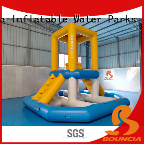 Bouncia games inflatable slip and slide for business for pool