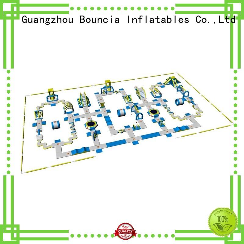 Wholesale 09mm inflatable water park for adults Bouncia Brand