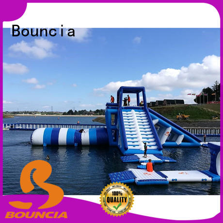 Bouncia bouncia aqua park equipment customized for outdoors