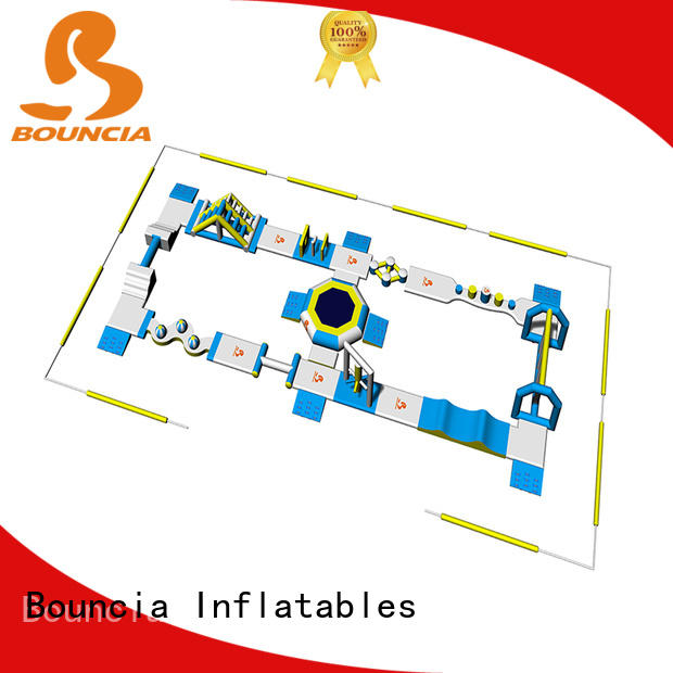 Bouncia games inflatable water slide park factory price for outdoors
