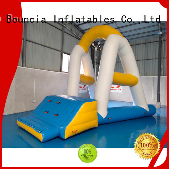 trampoline crazy inflatable water games guard Bouncia