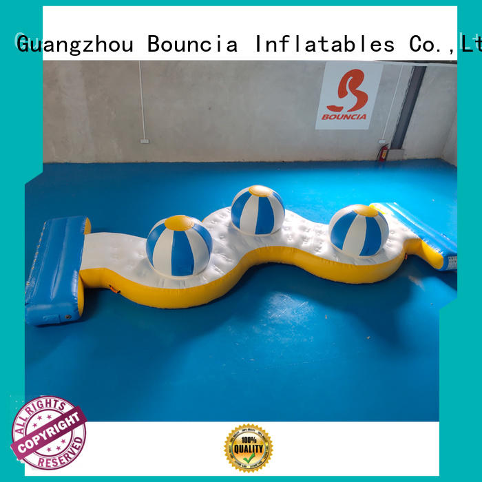 Bouncia Brand game obstcale inflatable factory waterpark supplier