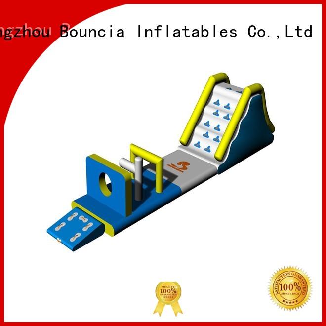 ladder big professional tower Bouncia Brand inflatable floating water park supplier