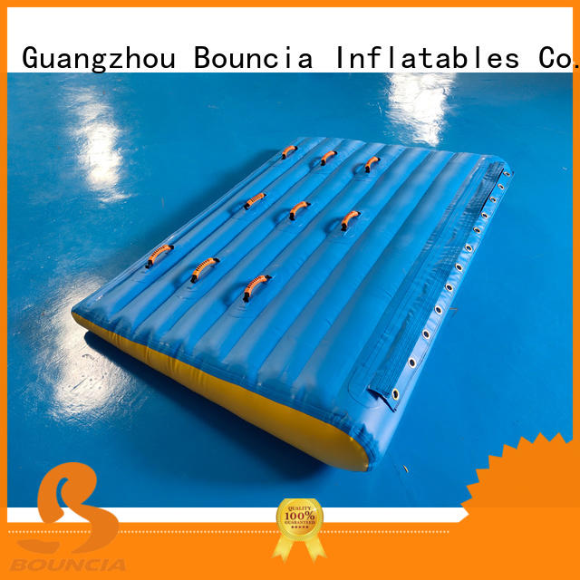 Bouncia Brand trampoline obstcale tuv inflatable water games manufacture