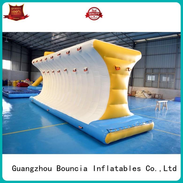 bridge obstacle inflatable water games wave Bouncia Brand company