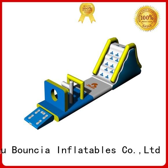 Bouncia Brand kids exciting swimming tuv inflatable floating water park