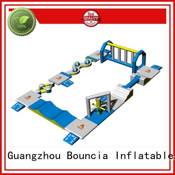 Quality Bouncia Brand inflatables floating inflatable floating water park
