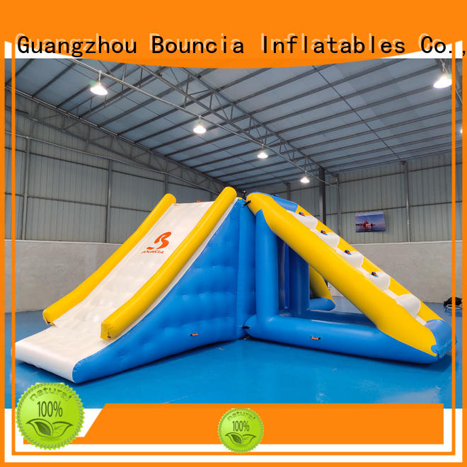 swimming Custom double inflatable water games kids Bouncia