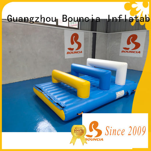 floating bouncy water park slide company for pool