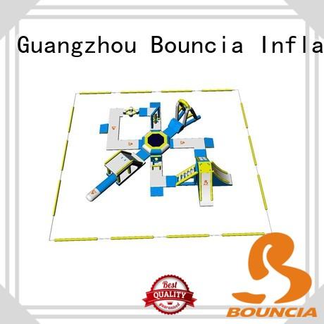 obstcale best funny blow up water park wall Bouncia Brand